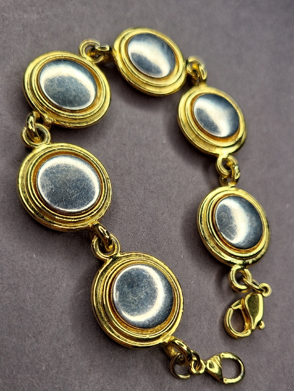Gold and Silver Bracelet